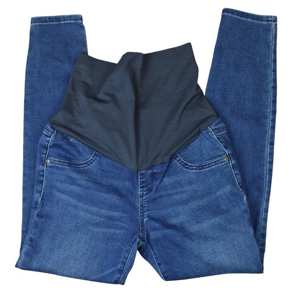 Sonoma Medium Wash Maternity Jeggings, Lightweight & Stretchy - Size 10 NWT - Picture 9 of 9